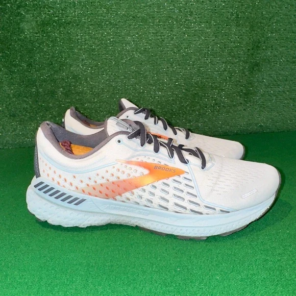 Brooks Adrenaline GTS 21 Sneakers Alloy Light Blue 1203291B193 Women’s Size 7.5 - Picture 1 of 6